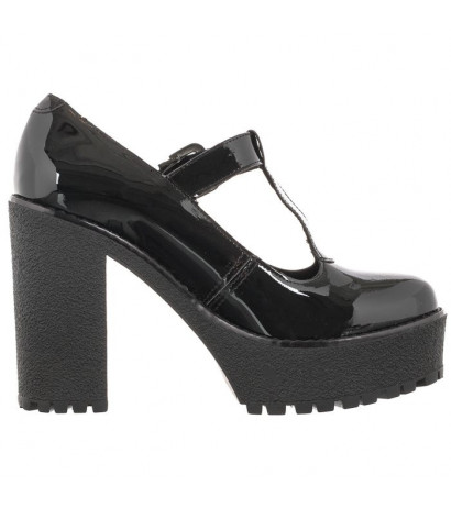 Altercore Lizzy Vegan Black Patent (AL94-a) bateliai