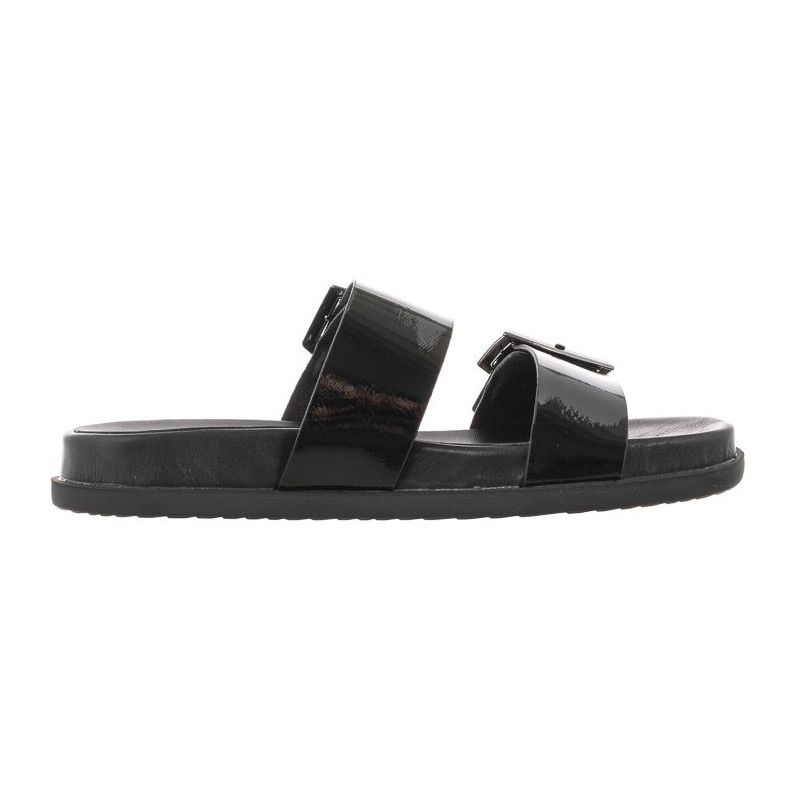 Tamaris Czarne 1-27246-36 018 Black Patent (TM339-a) Sieviešu apavi/Flip Flops