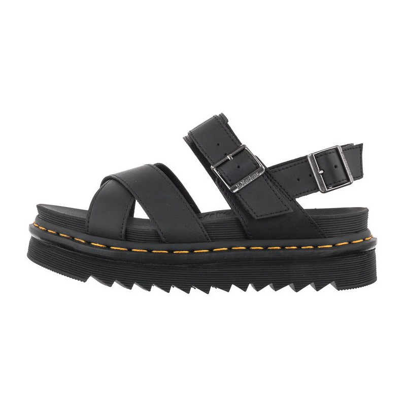 Dr. Martens Voss II Black Hydro Leather 26799001 (DR45-a) sandals