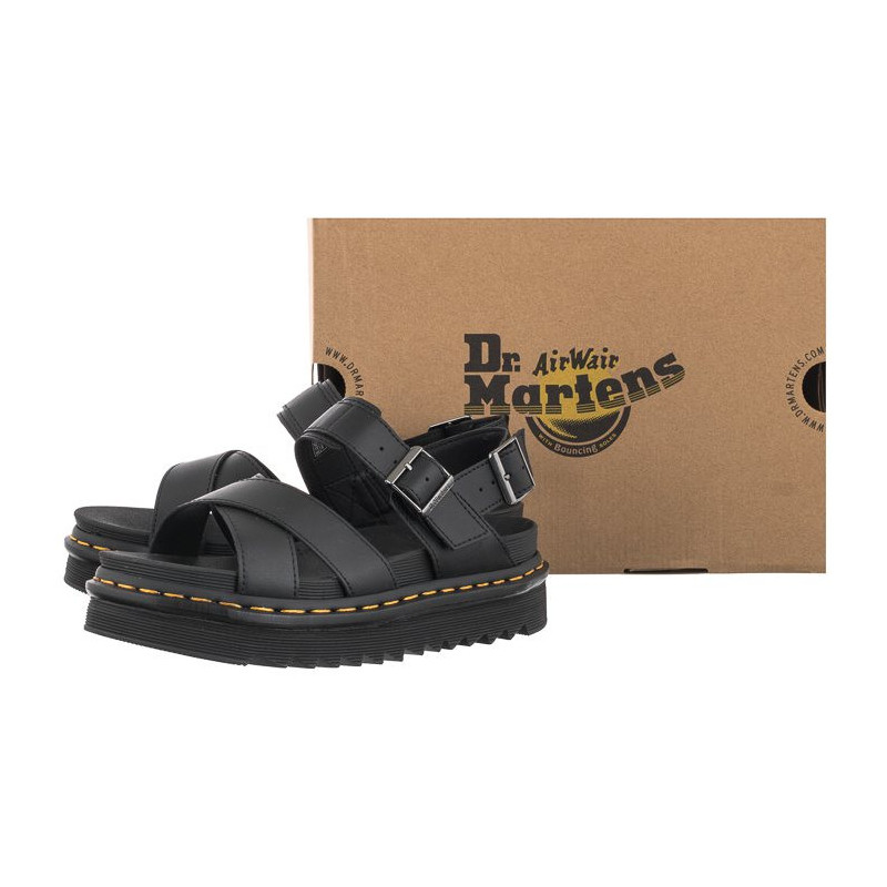 Dr. Martens Voss II Black Hydro Leather 26799001 (DR45-a) sandales