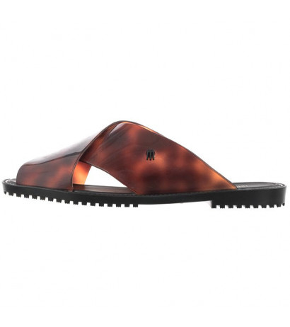 Melissa Sauce SP AD 31469/52761 Black/Brown Tortoise (ML192-a) Women's Shoes/Flip Flops