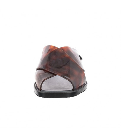 Melissa Sauce SP AD 31469/52761 Black/Brown Tortoise (ML192-a) Women's Shoes/Flip Flops