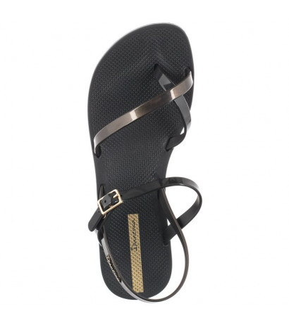 Ipanema Fashion Sand VII Fem 82842/21112 Black/Gold Black (IP41-c) apavi