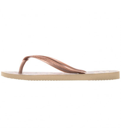 Havaianas Slim Animals FC Sand Grey/Rose Go 4103352-4879 (HI34-a) apavi