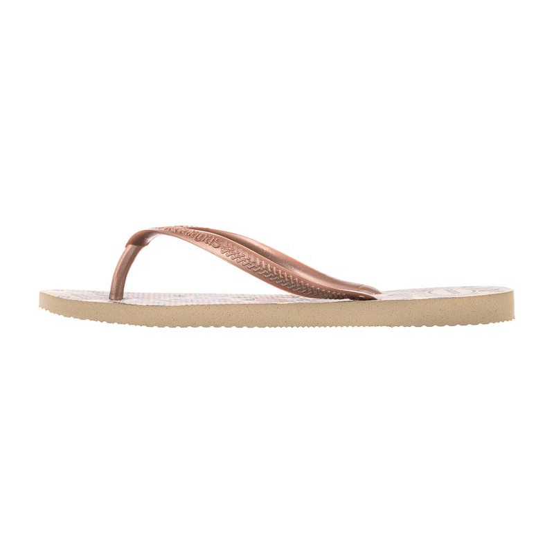 Havaianas Slim Animals FC Sand Grey/Rose Go 4103352-4879 (HI34-a) apavi