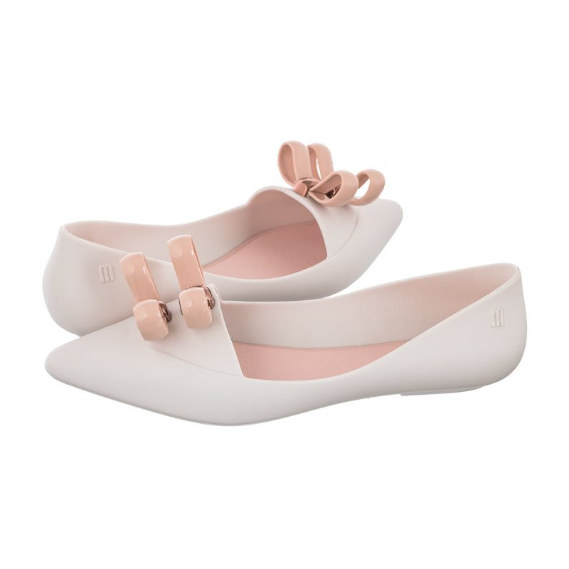 Melissa Pointy V AD 33375/50482 White/Pink (ML198-a) baleriinid