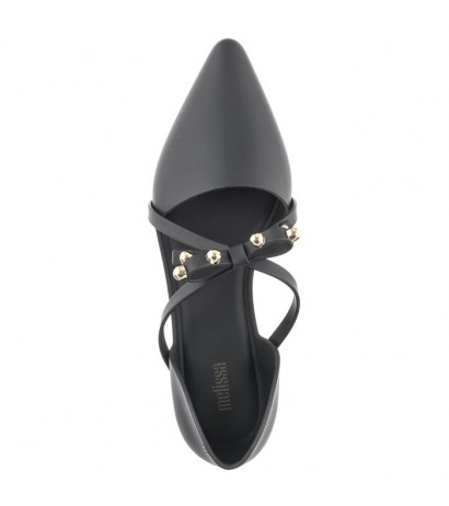 Melissa Pointy Stripe AD 33321/50919 Black/Gold (ML206-a) sandaalid