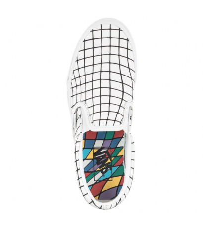 Vans Classic Slip-On (U-Paint) Warpcheckerboard VN0A33TB9IA1 (VA342-a) kingad