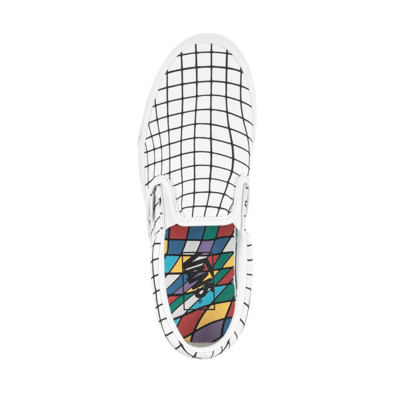 Vans Classic Slip-On (U-Paint) Warpcheckerboard VN0A33TB9IA1 (VA342-a) kurpes