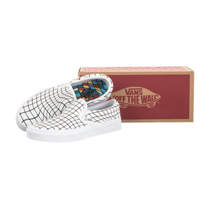 Vans Classic Slip-On (U-Paint) Warpcheckerboard VN0A33TB9IA1 (VA342-a) kingad