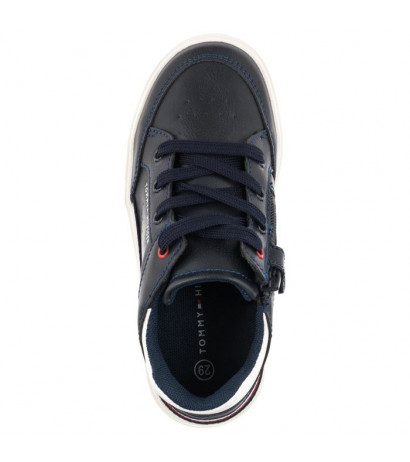 Tommy Hilfiger Mid Cut Lace-Up Sneaker T1B4-32043-0621 X007 Blue/White (TH262-a) spordijalatsid