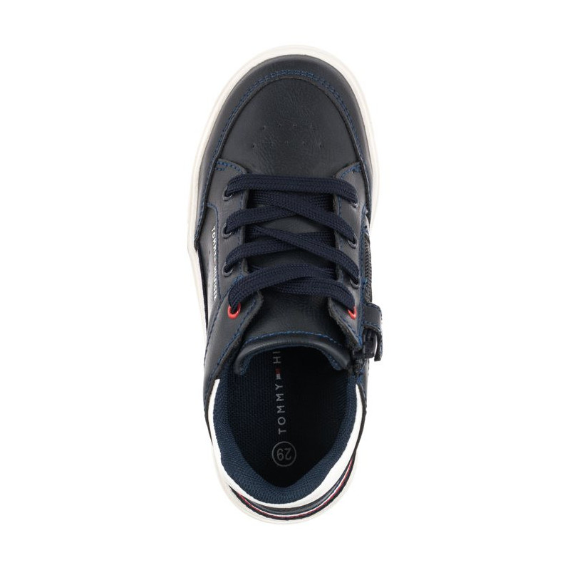 Tommy Hilfiger Mid Cut Lace-Up Sneaker T1B4-32043-0621 X007 Blue/White (TH262-a) spordijalatsid