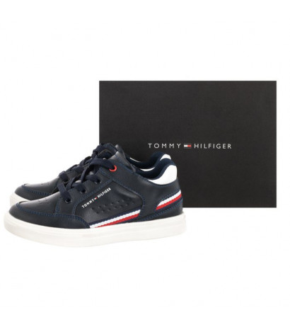 Tommy Hilfiger Mid Cut Lace-Up Sneaker T1B4-32043-0621 X007 Blue/White (TH262-a) spordijalatsid