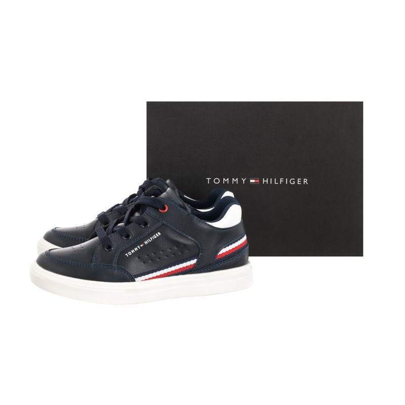 Tommy Hilfiger Mid Cut Lace-Up Sneaker T1B4-32043-0621 X007 Blue/White (TH262-a) spordijalatsid