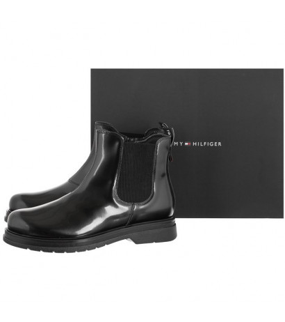 Tommy Hilfiger Chelsea Boot T4A5-32005-0776 999 Black (TH263-a) kurpes