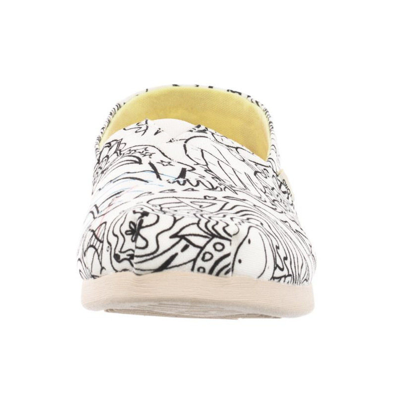 Toms Alpargata White Coloring Book Print 10016257 (TS18-a) kingad