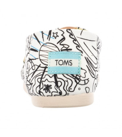 Toms Alpargata White Coloring Book Print 10016257 (TS18-a) kingad