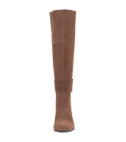 Caprice Brązowe 9-25516-27 343 Taupe Suede (CP276-a) batai