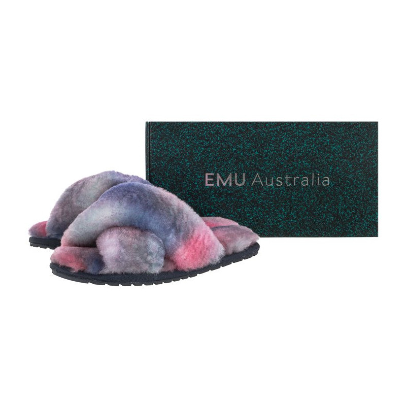 EMU Australia Mayberry Tie Dye Sunset Purple W12655 (EM372-a) Moteriški batai/šlepetės