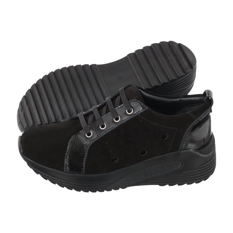 Venezia Czarne 2674015 BLACK (VE566-a) sports Shoes