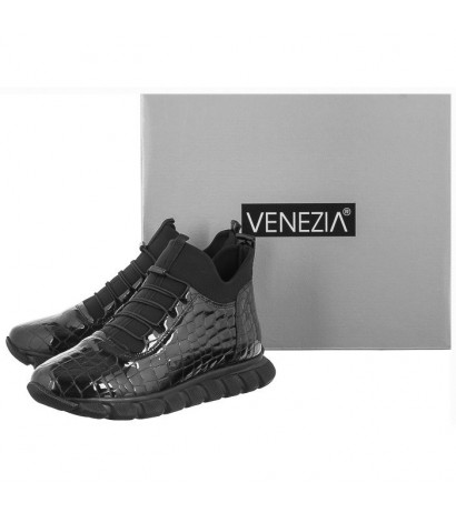 Venezia Czarne 0230 501 BLACK (VE567-a) sports Shoes