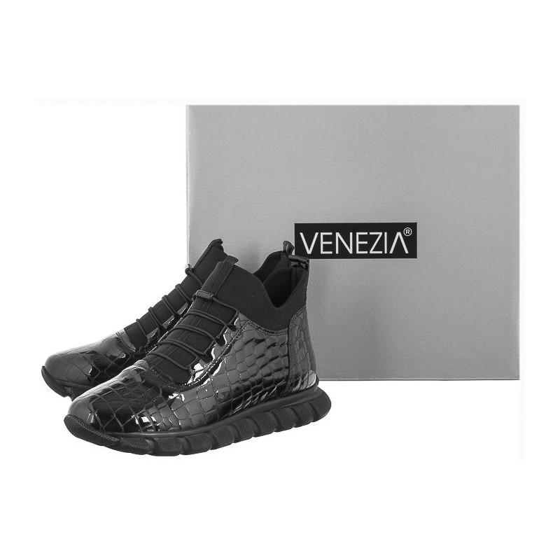 Venezia Czarne 0230 501 BLACK (VE567-a) spordijalatsid