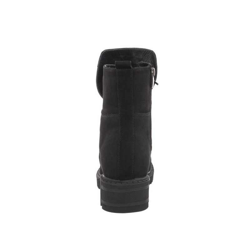 Venezia Czarne 12105-61 NUB BLACK (VE578-a) boots