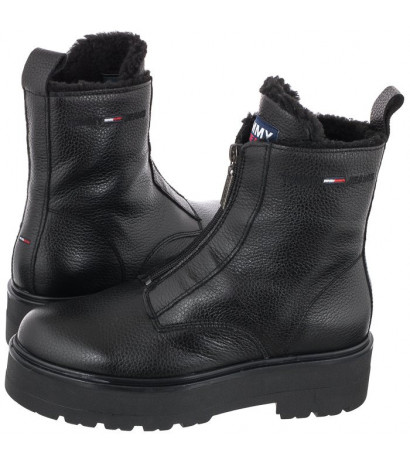 warm lined zipper boot tommy hilfiger