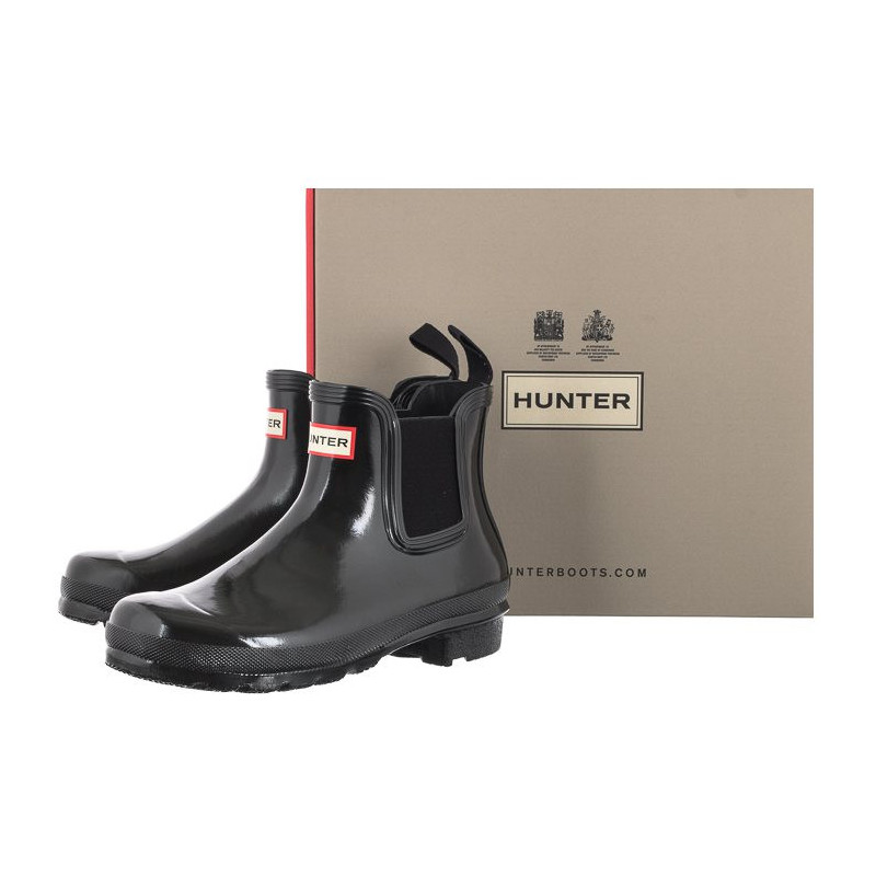 Hunter Original Chelsea Gloss Black WFS2078RGL (HU42-a) batai