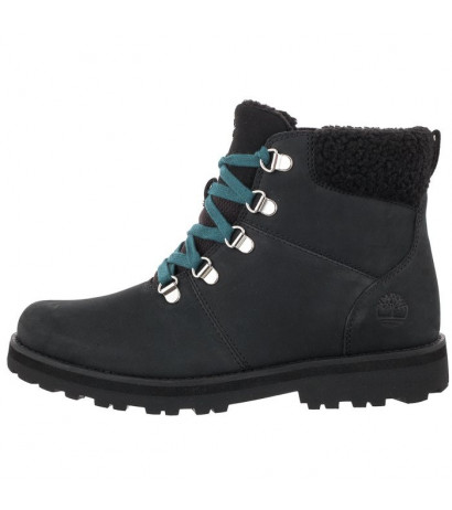 Timberland Courma Kid Warm Lined Hiker Black Nubuck A2MMQ (TI91-a) zābaki