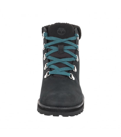 Timberland Courma Kid Warm Lined Hiker Black Nubuck A2MMQ (TI91-a) zābaki