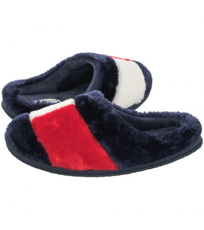 Tommy Hilfiger Essential Tommy Home Slipper Rwb FW0FW05148 0K4 (TH333-a) Moteriški batai/šlepetės