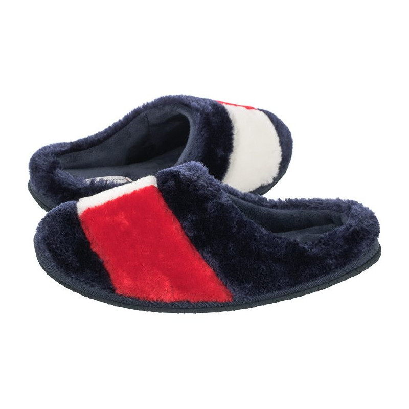 Tommy Hilfiger Essential Tommy Home Slipper Rwb FW0FW05148 0K4 (TH333-a) Moteriški batai/šlepetės