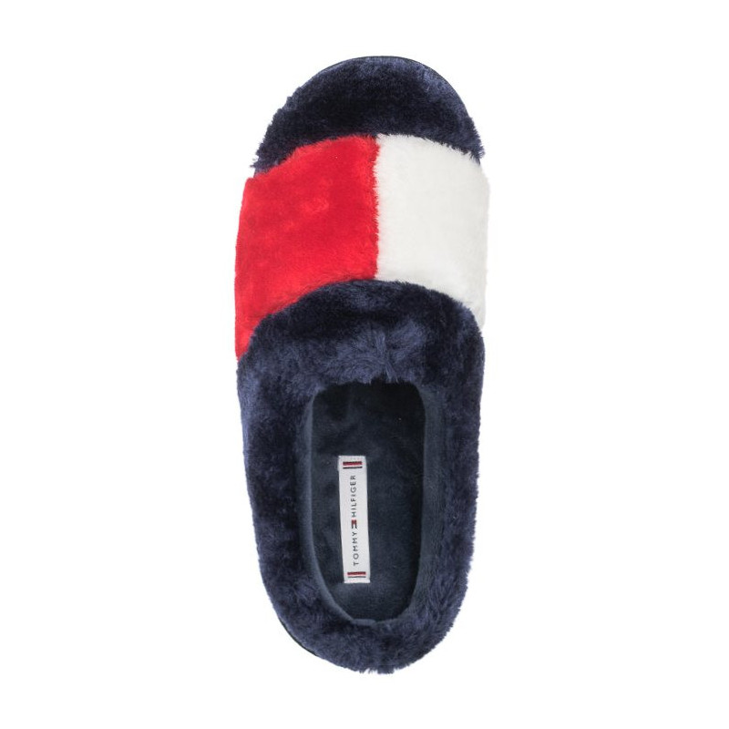 Tommy Hilfiger Essential Tommy Home Slipper Rwb FW0FW05148 0K4 (TH333-a) Moteriški batai/šlepetės