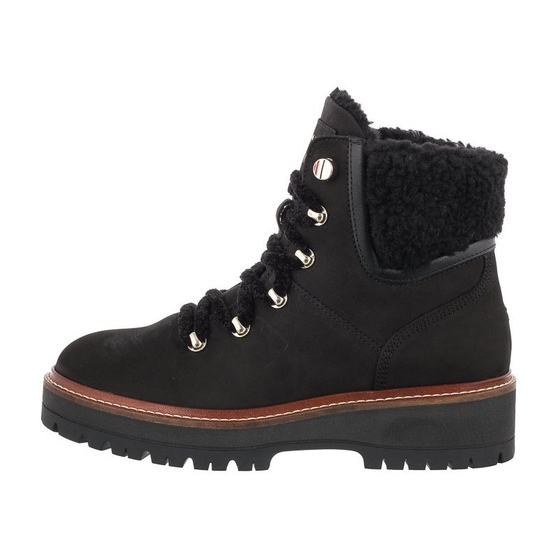 Tommy Hilfiger Outdoor Flat Boot Black FW0FW05944 BDS (TH323-b) saapad