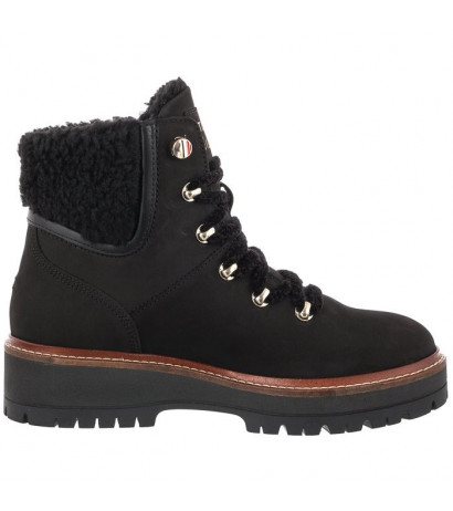 Tommy Hilfiger Outdoor Flat Boot Black FW0FW05944 BDS (TH323-b) boots