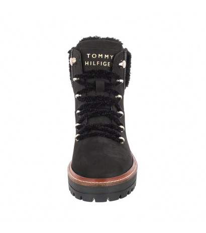 Tommy Hilfiger Outdoor Flat Boot Black FW0FW05944 BDS (TH323-b) boots