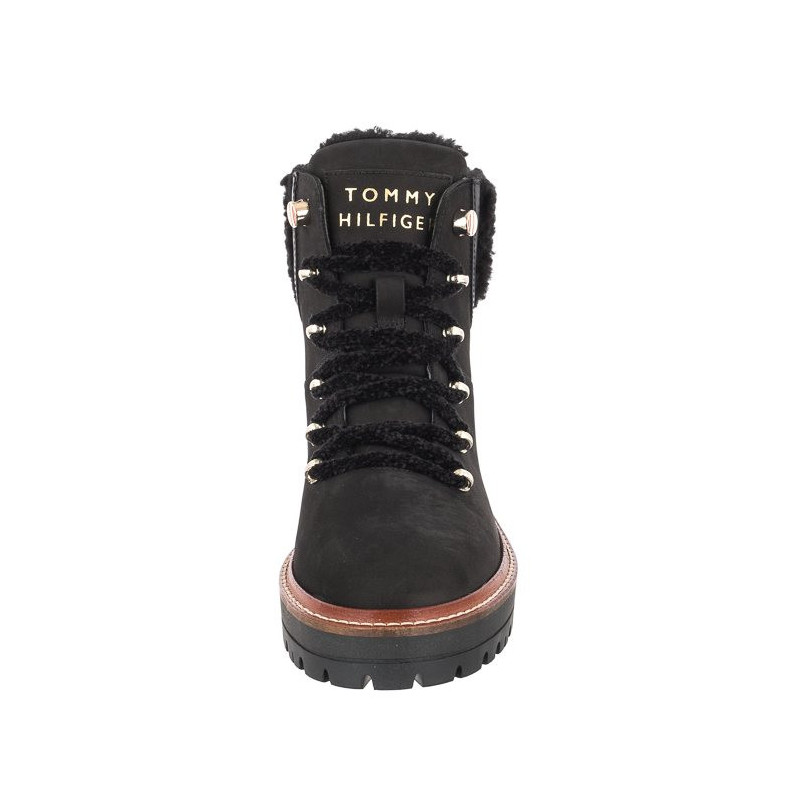 Tommy Hilfiger Outdoor Flat Boot Black FW0FW05944 BDS (TH323-b) boots