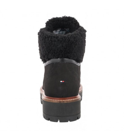 Tommy Hilfiger Outdoor Flat Boot Black FW0FW05944 BDS (TH323-b) boots