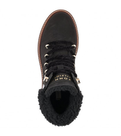 Tommy Hilfiger Outdoor Flat Boot Black FW0FW05944 BDS (TH323-b) batai