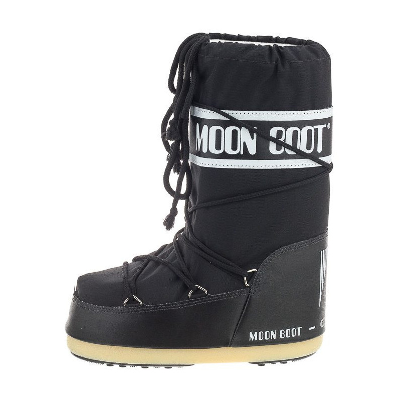 Moon Boot Icon Nylon Black Kids 1400440 N001 (MB14-a) batai