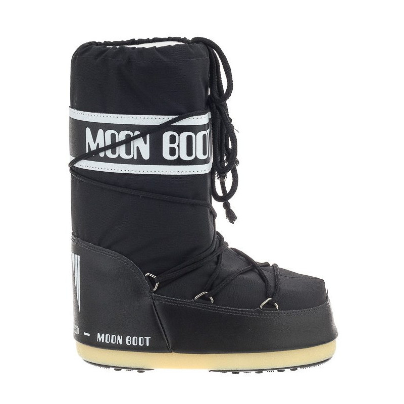 Moon Boot Icon Nylon Black Kids 1400440 N001 (MB14-a) batai