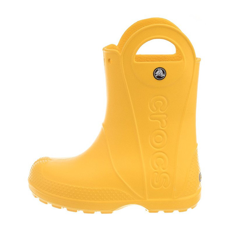 Crocs Handle Rain Boot Kids Yellow 12803-730 (CR79-d) botai