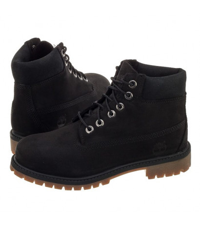 Timberland Youths 6 IN Premium WP Boot Black A11AV (TI48-a) ankle boots