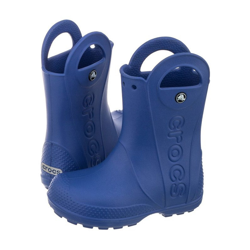 Crocs Handle Rain Boot Kids Cerulean Blue 12803-4O5 (CR79-e) botai