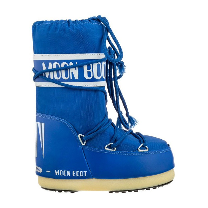 Moon Boot Nylon Electric Blue Kids 14004400075 (MB14-f) boots