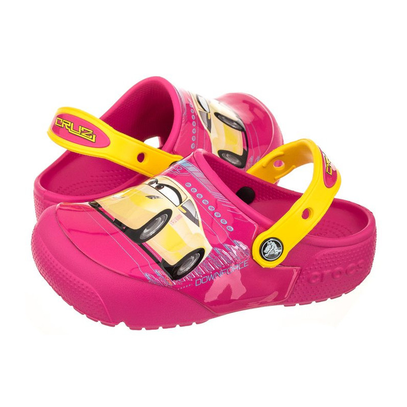 Crocs Fun Lab Lights Cars 3 Clog Cruz Ramirez 204138-6X0 (CR136-a) čības