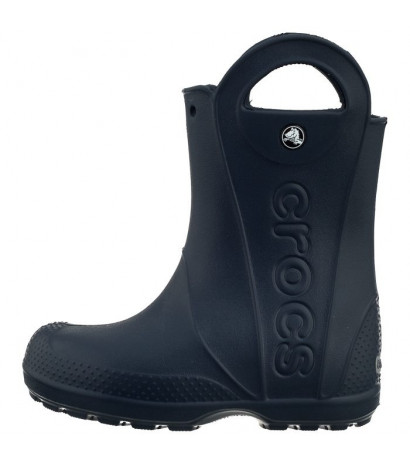 Crocs Handle Rain Boot Kids Navy 12803-410 (CR79-f) botai