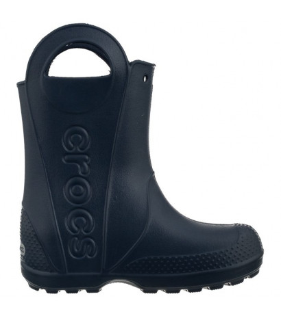 Crocs Handle Rain Boot Kids Navy 12803-410 (CR79-f) botai