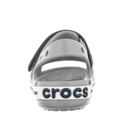 Crocs Crocband Sandal Kids Light Grey/Navy 12856-01U (CR39-t) sandals